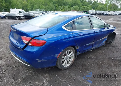2015 Chrysler 200 Limited из США, поврежденный, VIN 1C3CCCAB2FN562522